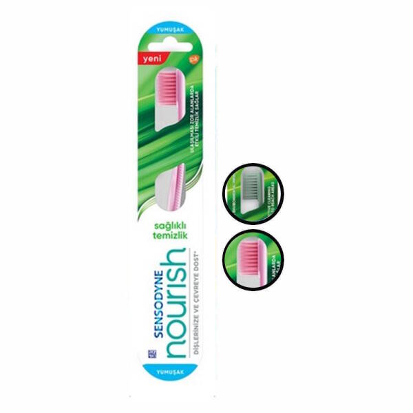 Sensodyne Nourish Sağlıklı Temizlik Diş Fırçası Yumuşak - 1