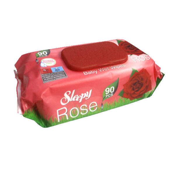 Sleepy Rose Islak Bebek Mendili 90 Adet - 1