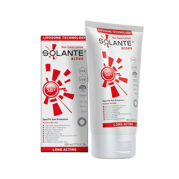 Solante Acnes Güneş Koruyucu SPF50+ 150ml - 1