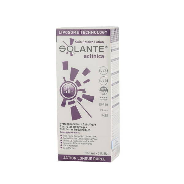 Solante Actinica Sun Care Lotion SPF50+ 150ml - 1