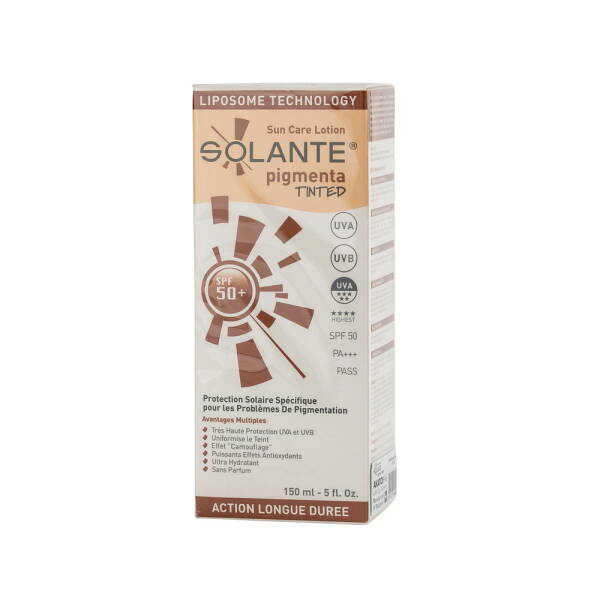 Solante Pigmenta Tinted Sun Care Lotion SPF50+ 150ml - 1