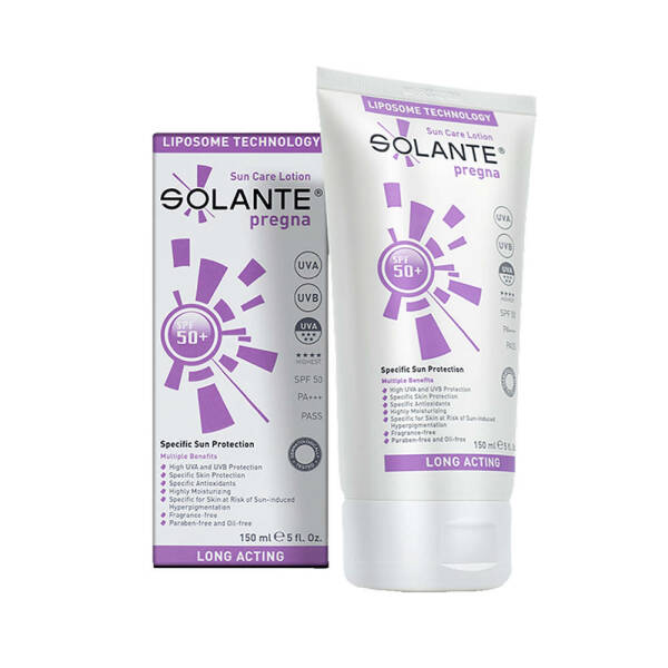 Solante Pregna Güneş Koruyucu SPF50+ 150ml - 1