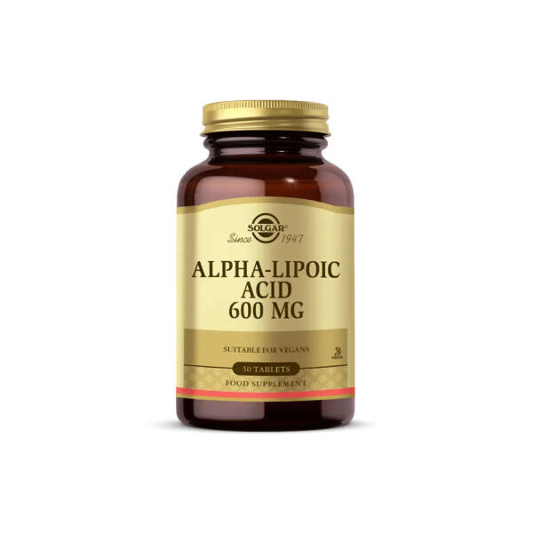 Solgar Alpha Lipoic Acid 600mg 50 Tablet - 1