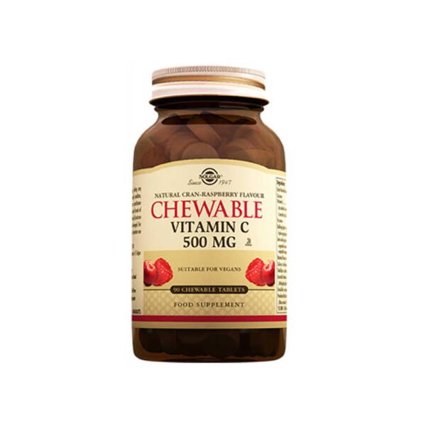 Solgar Chewable Vitamin C 500mg 90 Çiğnenebilir Tablet - 1