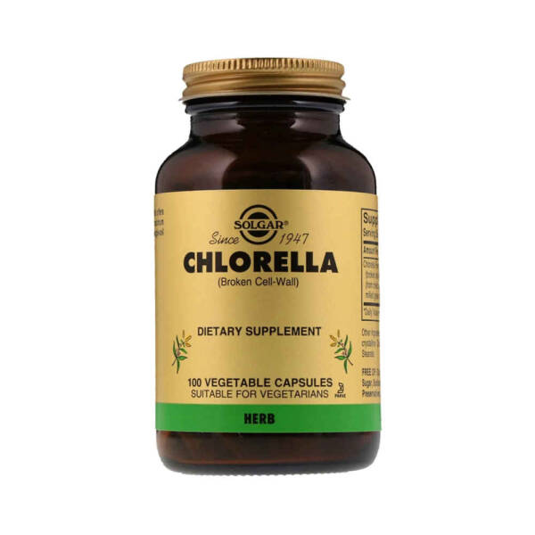 Solgar Chlorella 100 Adet - 1