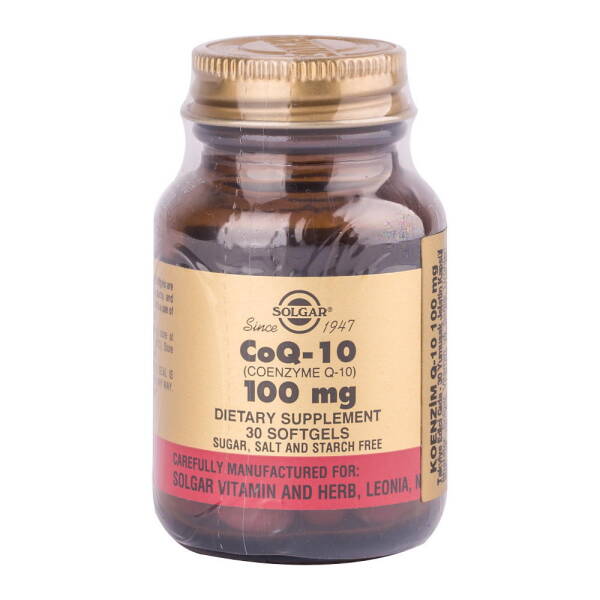 Solgar Coenzyme Q-10 100mg 30 Kapsül - 1