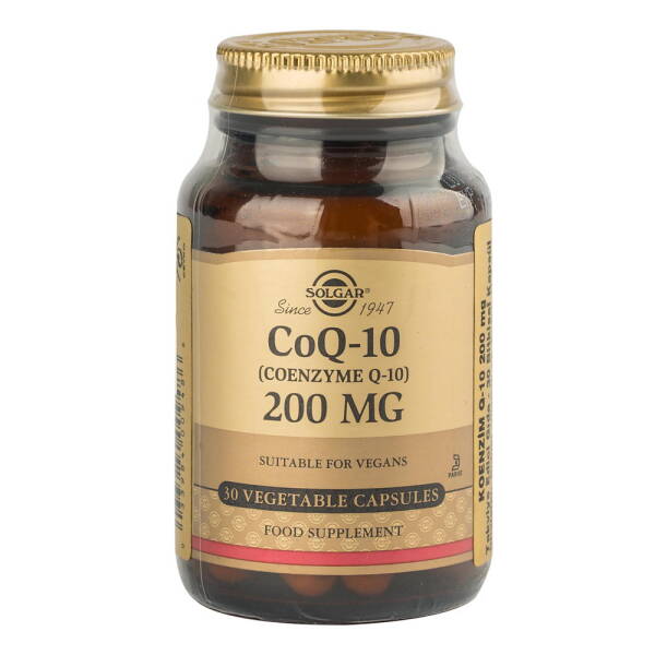 Solgar Coenzyme Q-10 200mg 30 Kapsül - 1