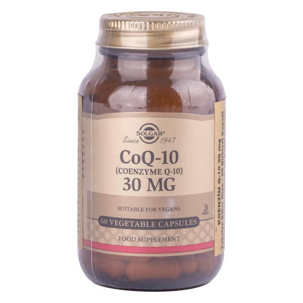 Solgar Coenzyme Q-10 30mg 60 Kapsül - 1