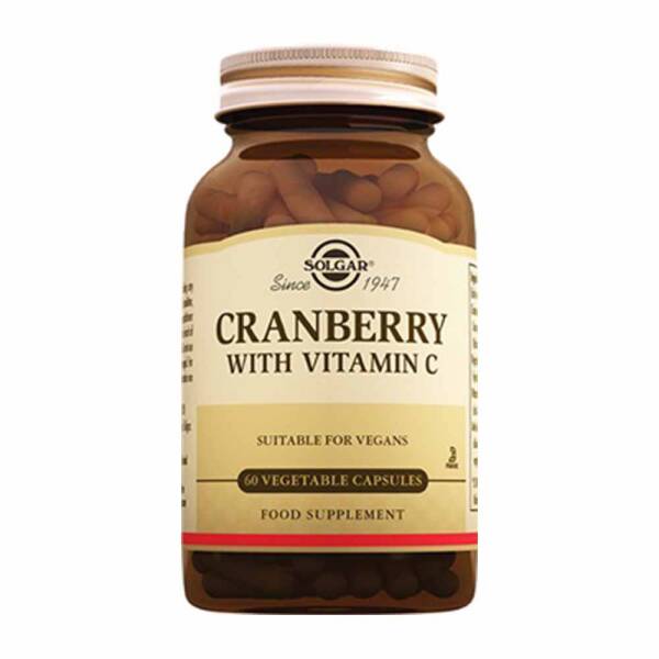 Solgar Cranberry With Vitamin C 60 Kapsül - 1