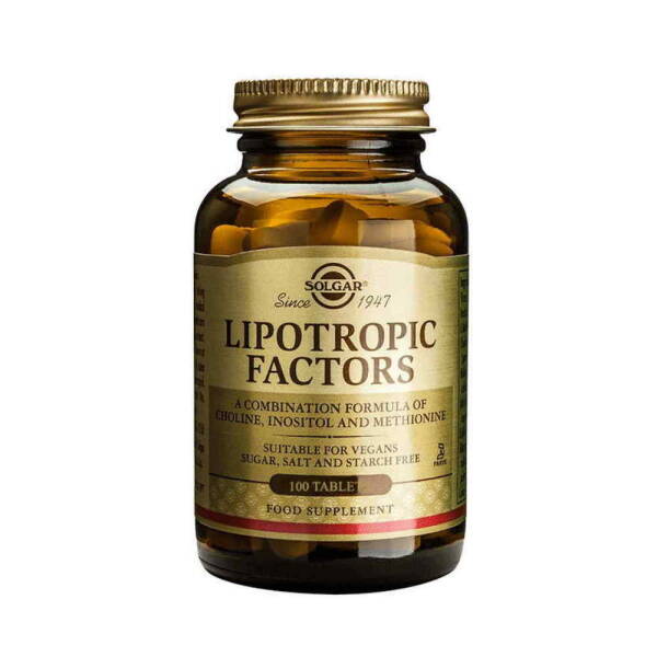 Solgar Lipotropic Factors 100 Tablet - 1