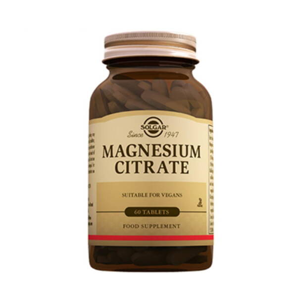 Solgar Magnesium Citrate 60 Tablet - 1