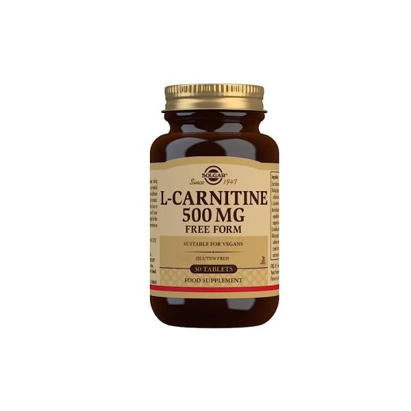 Solgar Maxi L Carnitine 500mg 30 Tablet - 1