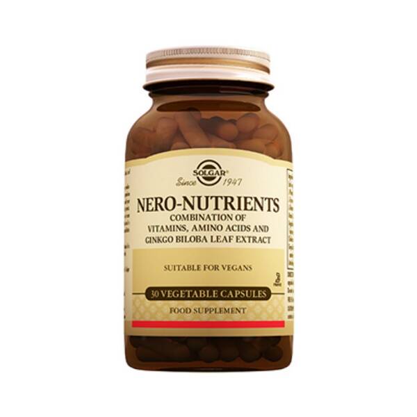 Solgar Nero Nutrients 30 Kapsül - 1