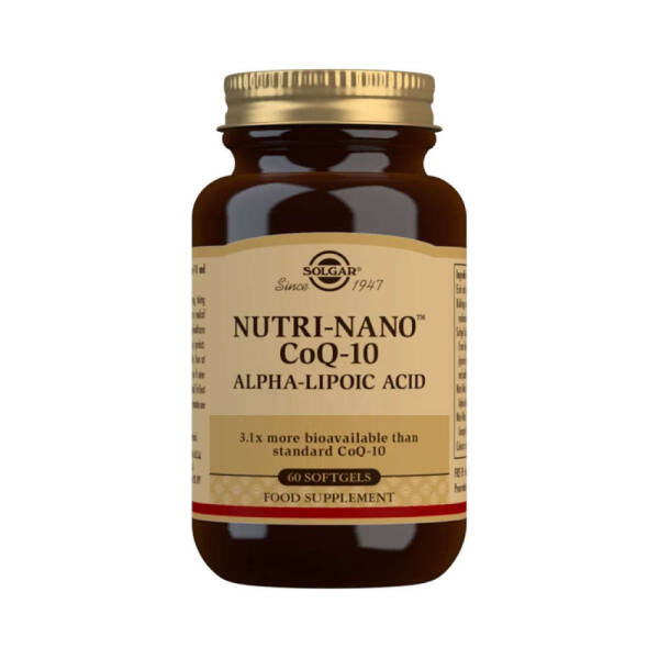 Solgar Nutri-Nano CoQ-10 Alpha Lipoic Acid 60 Kapsül - 1