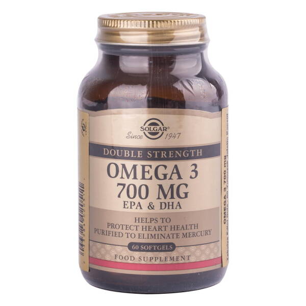 Solgar Omega 3 700mg Yumuşak Jelatin 60 Kapsül - 1