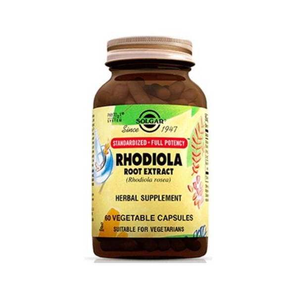 Solgar Rhodiola Root Extract 60 Kapsül - 1