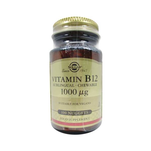 Solgar Vitamin B12 1000mcg 100 Tablet - 1