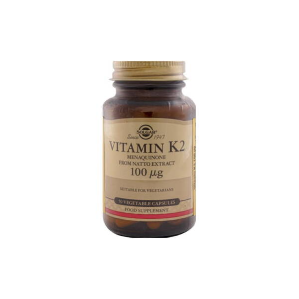 Solgar Vitamin K2 100ug 50 Kapsül - 1