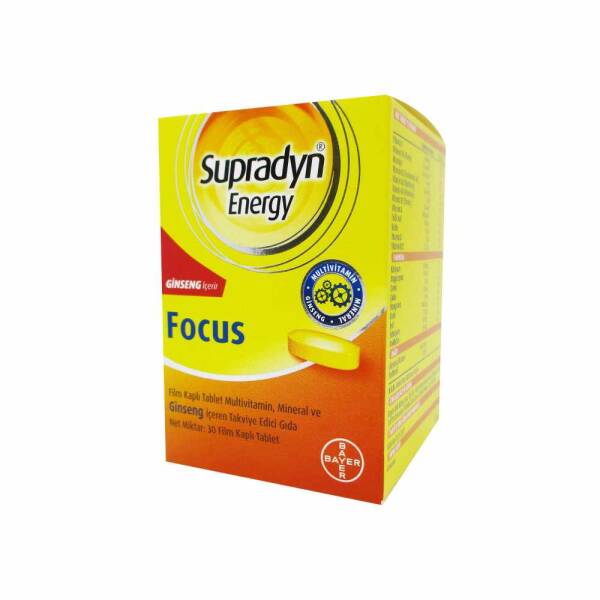 Supradyn Energy Focus 30 Tablet - 1