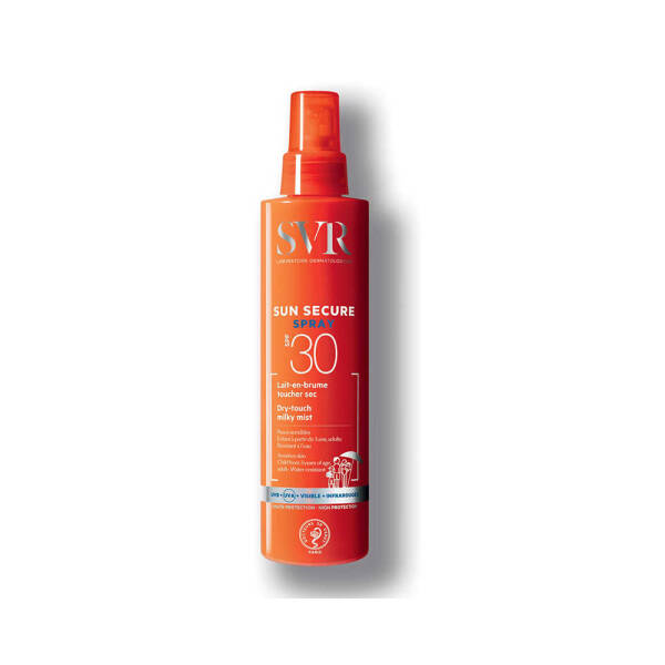 SVR Sun Secure SPF30 Spray Dry-Touch Milky Mist 200ml - 1