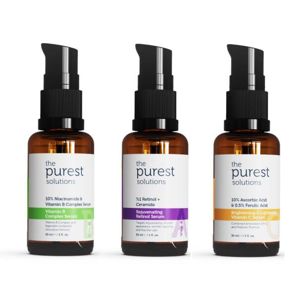 The Purest Solutions Tazelemeye Yardımcı Vitamin Bakım Seti - 1