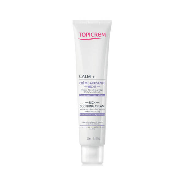 Topicrem Calm+ Soothing Rich Cream 40ml - 1