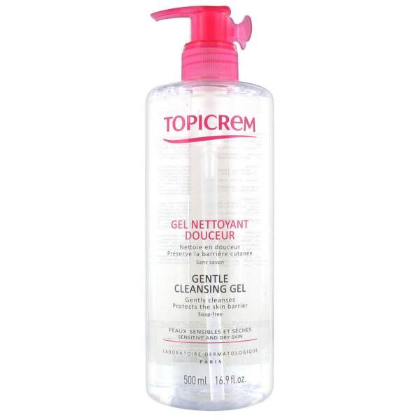 Topicrem Gentle Cleansing Gel Body and Hair 500ml - 1