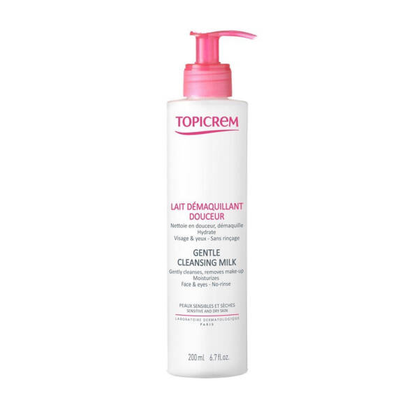 Topicrem Gentle Cleansing Milk 200ml - 1