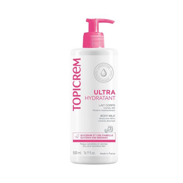 Topicrem Ultra Moisturizing Body Milk 500ml - 1