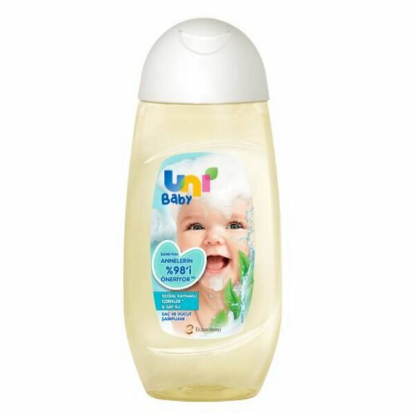 Uni Baby Saç ve Vücut Şampuanı 200ml - 1