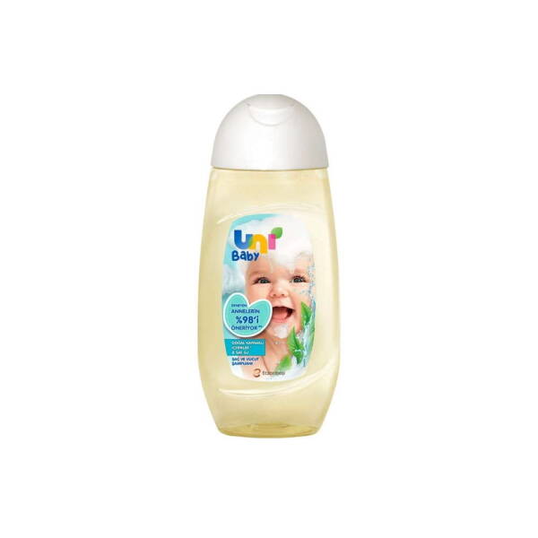 Uni Baby Saç ve Vücut Şampuanı 200ml - Doğal Kaynaklı İçerikler ve Saf Su - 1