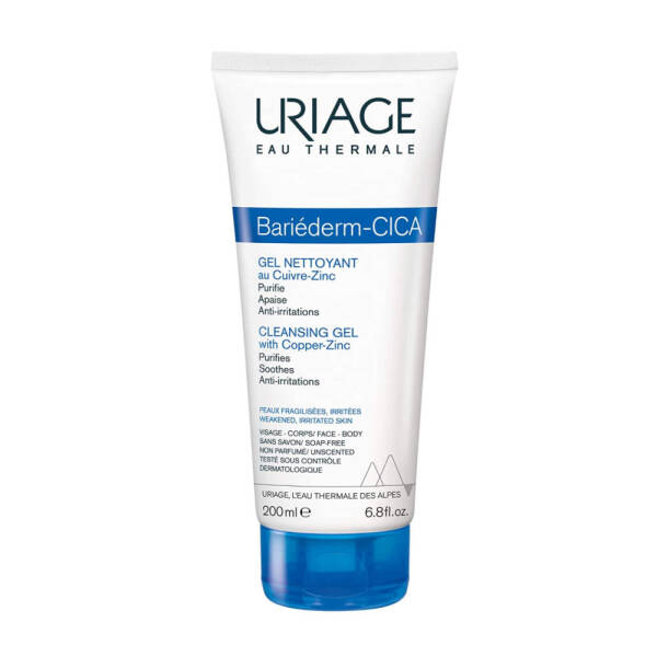 Uriage Bariederm Cleansing Cica Gel 200ml - 1