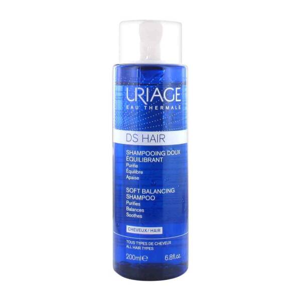 Uriage DS Hair Soft Balancing Shampoo 200ml - 1