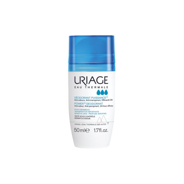 Uriage Power 3 Deodorant Roll-on 50ml - 1