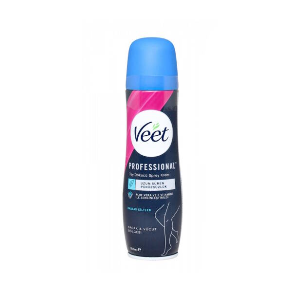 Veet Hassas Ciltere Özel Bacak ve Vücut Bölgesi Tüy Dökücü Sprey 150ml - 1