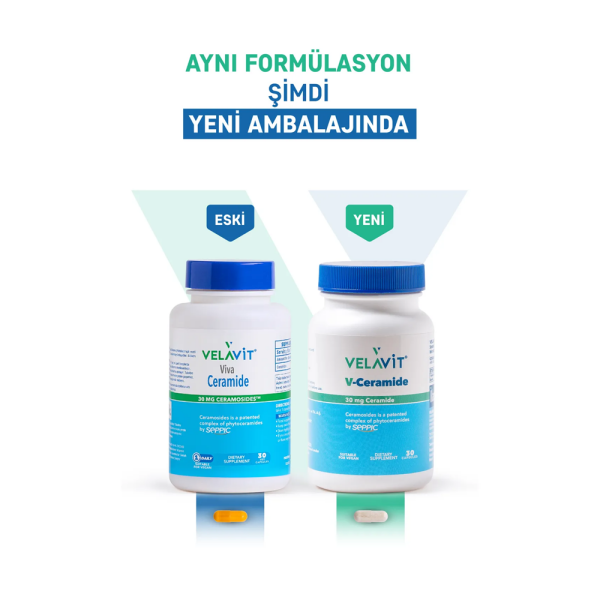 Velavit V-Ceramide 30 mg 30 Kapsül - 2