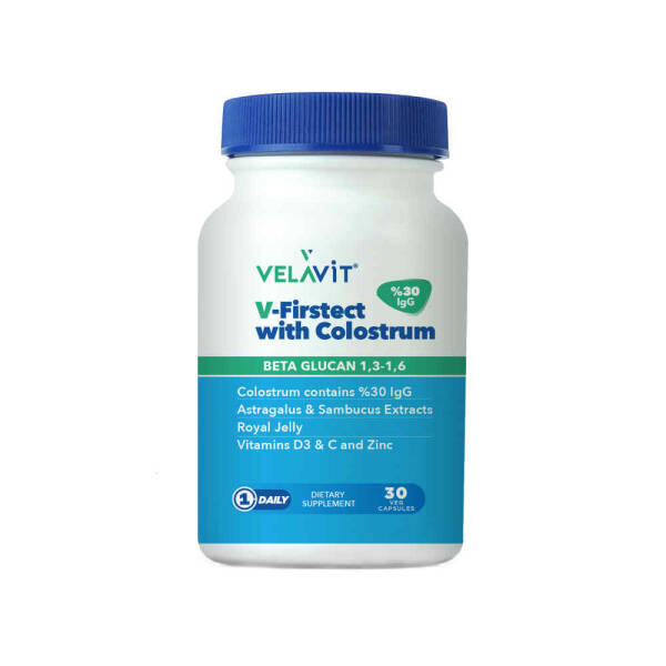 Velavit V-Firstect With Colostrum 30 Kapsül - 1