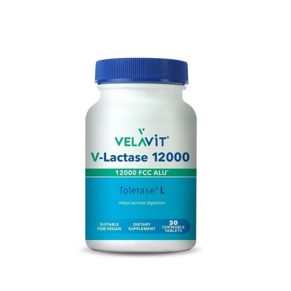 Velavit V-Lactase 12000 30 Çiğneme Tableti - 1