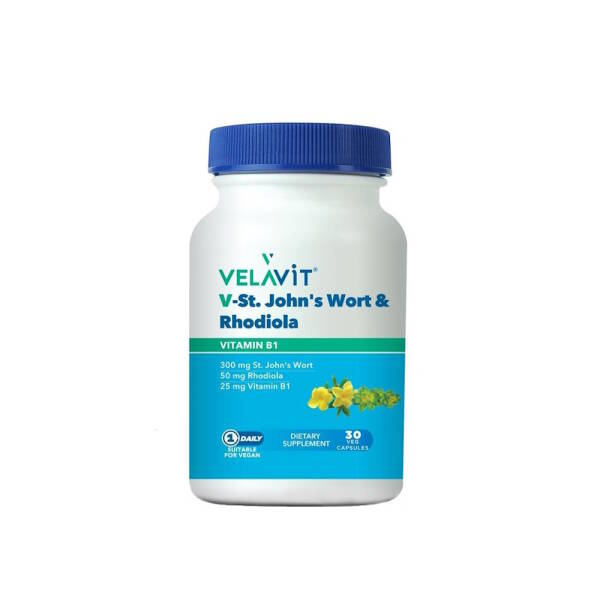 Velavit V-St. Johns Wort & Rhodiola 30 Kapsül - 1