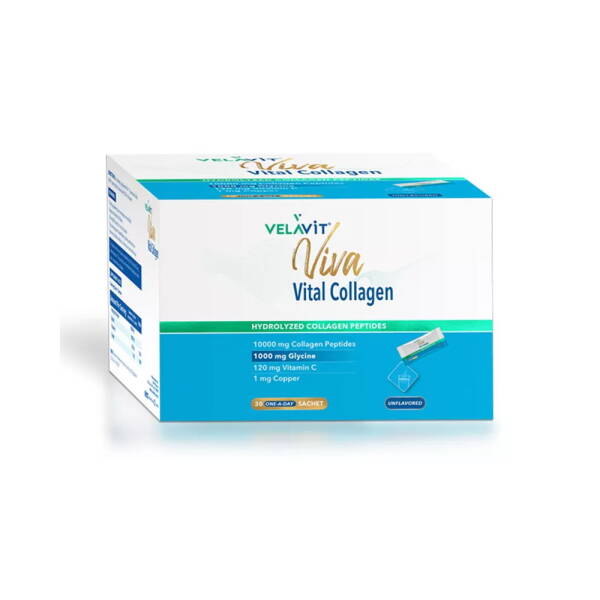 Velavit Viva Vital Collagen Toz Takviye Edici Gıda 30 Saşe - 1