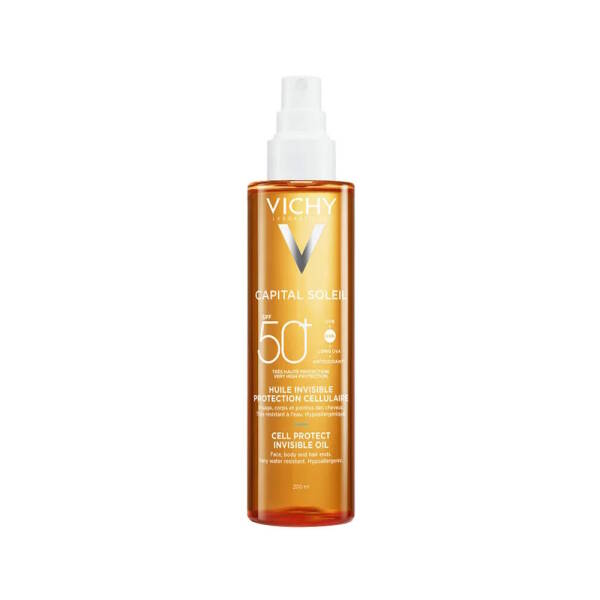 Capital Soleil Cell Protect Güneş Koruyucu Yağ SPF50+ 200ml - 1