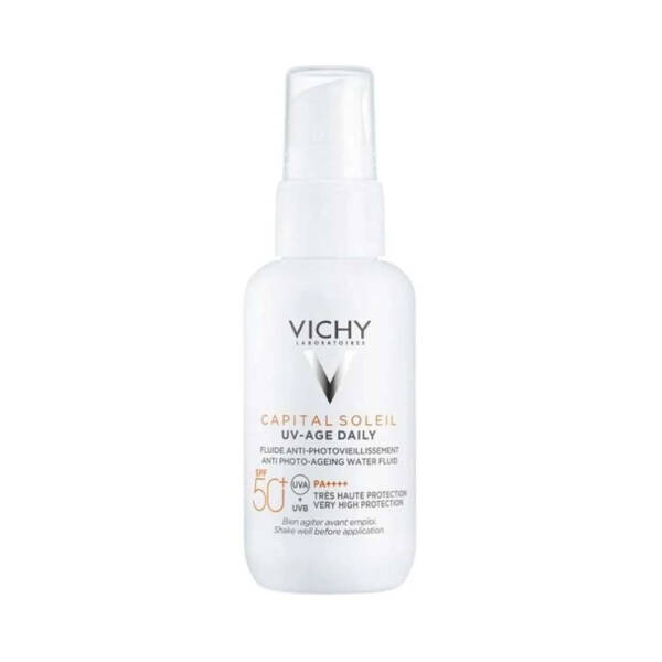 Vichy Capital Soleil UV-Age Renkli Güneş Koruyucu SPF50+ 40ml - 1