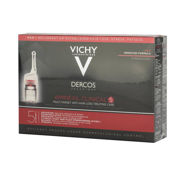 Vichy Dercos Aminexil Clinical 5 Men 21x6ml - 1