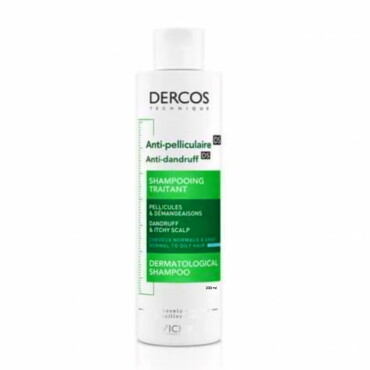 Vichy Dercos Shampoo Anti Dandruff Oily 200ml - 1