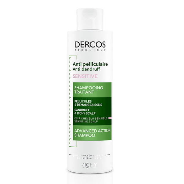 Vichy Dercos Shampoo Anti Dandruff Sensitive 200ml - 1
