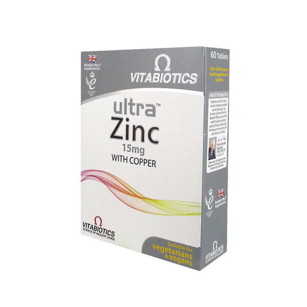 Vitabiotics Ultra Zinc 15mg With Copper 60 Tablet - 1