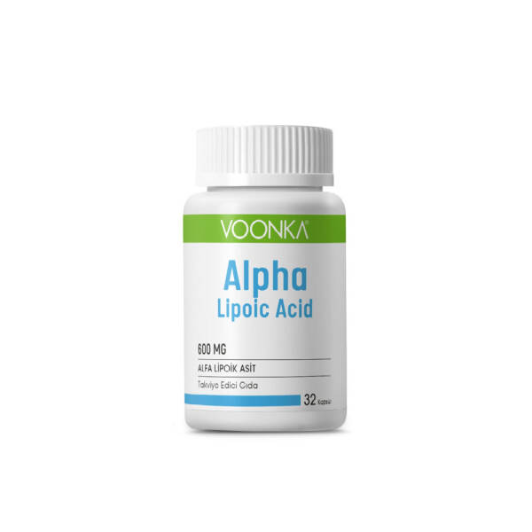 Voonka Alpha Lipoic Acid 600mg 32 Kapsül - 1