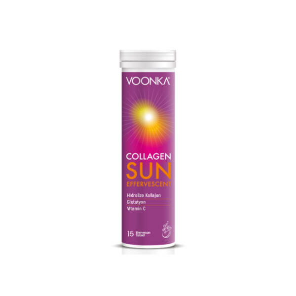 Voonka Collagen Sun Efervesan 15 Tablet - 1