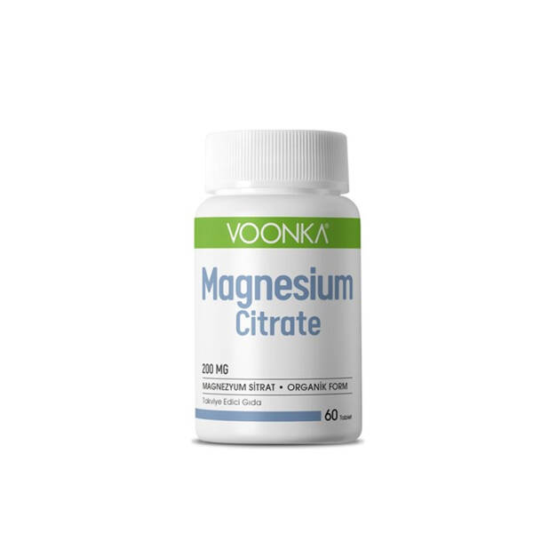 Voonka Magnesium Citrate 200mg 60 Tablet - 1