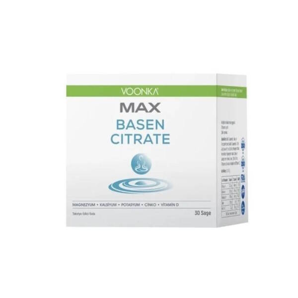 Voonka Max Basen Citrate 30 Saşe - 1